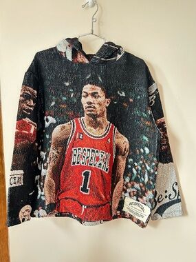 Be Special Graphic Hoodie Tapestry Streetwear NBA Style size M